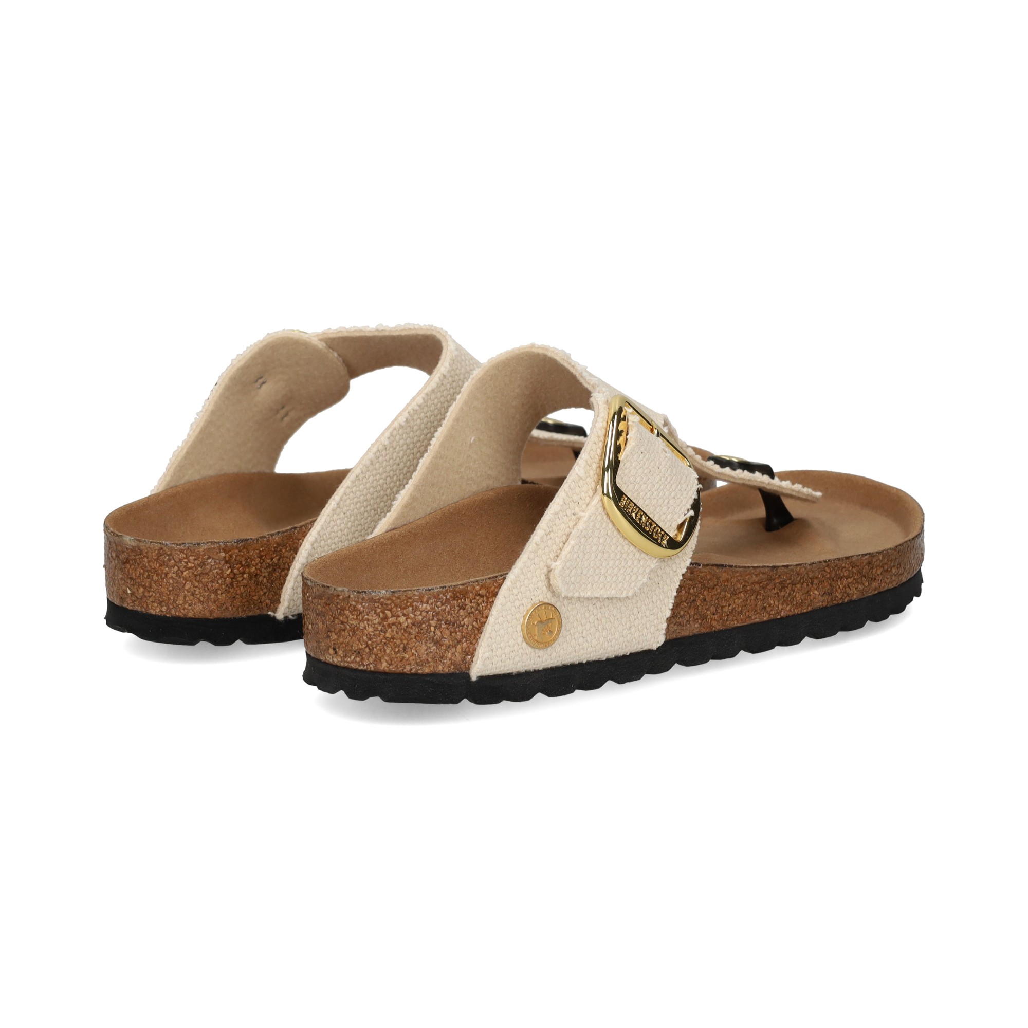 BIRKENSTOCK Flache Sandalen fur Damen Gizeh BB TEX Eggshell