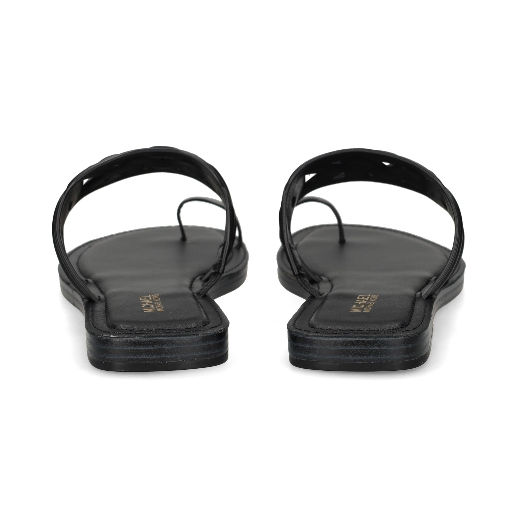 Michael kors black sandals deals