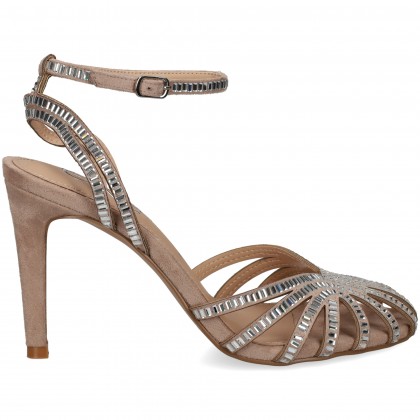SIN TALON STRASS BEIGE Beige