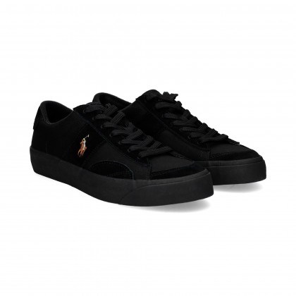 DEPORTIVO ANTE+CANVAS NEGRO