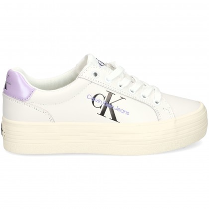 TALON LILA PLATAFORMA PIEL BLANCO 0LB WHITE/PASTE