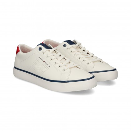 TOMMY HILFIGER Herren Turnschuhe FM0FM05116 YBS WHITE