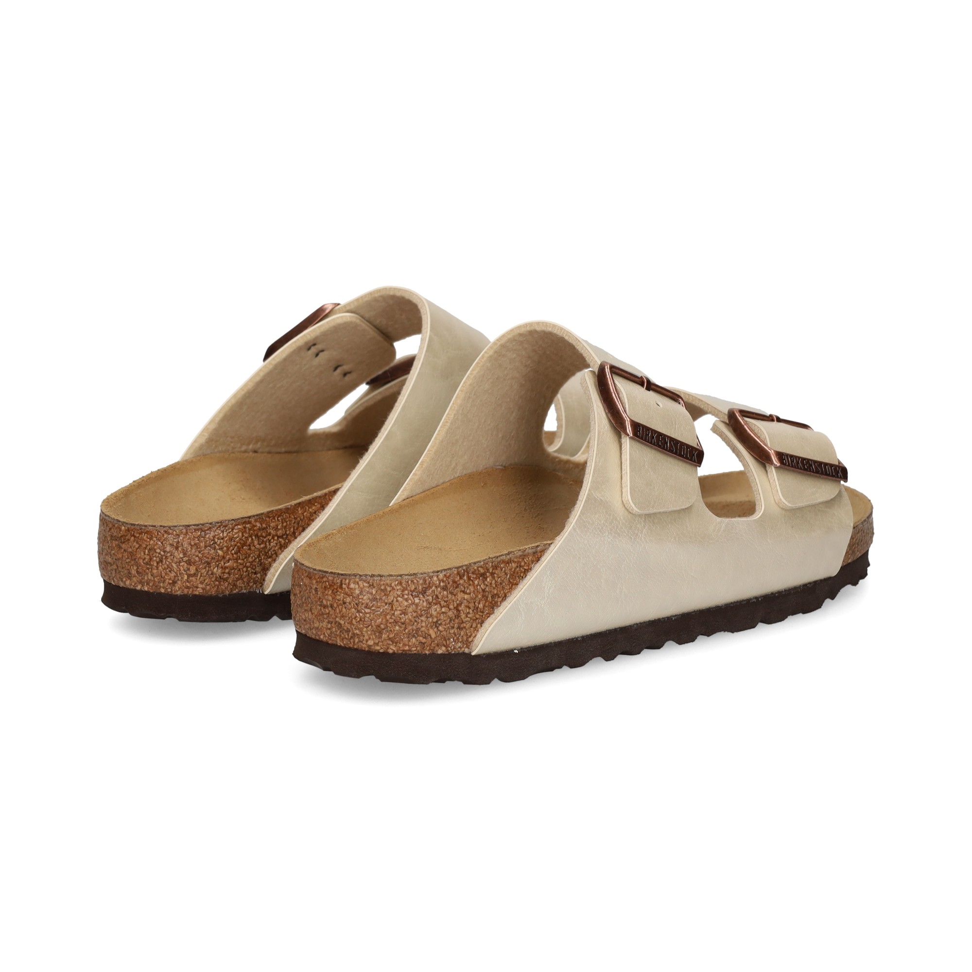 BIRKENSTOCK Flache Sandalen fur Damen Arizona BF Gracefu PEARL WHITE