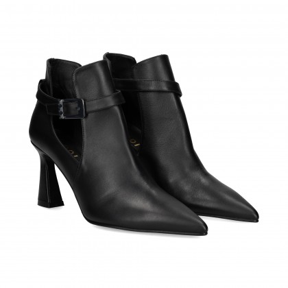 ABOTINADO TACAHAS TALON PIEL NEGRO SCHWARZ