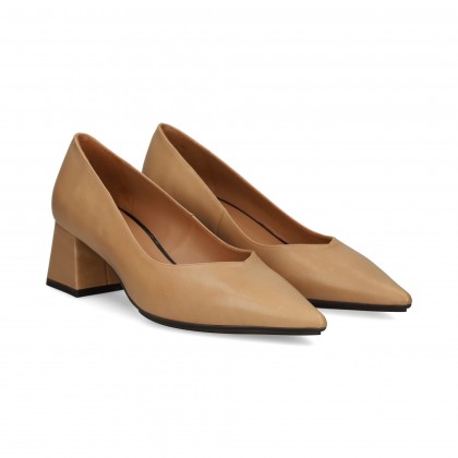 SALON PIEL CUERO CAMEL C2