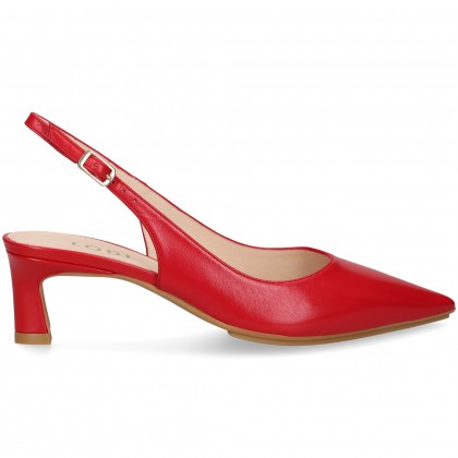 SIN TALON PIEL ROJO RED C3