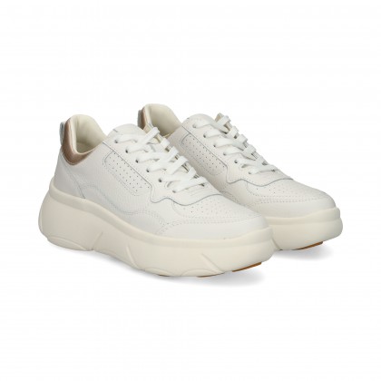TALON ORO DEPORTIVO PIEL BLANCO