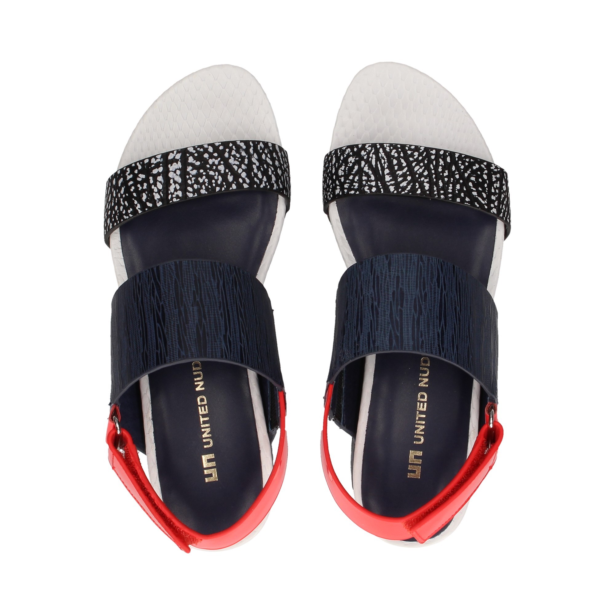 UNITED NUDE Wedge sandalen für Damen JAZZY MULTI MARINO