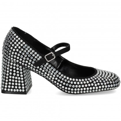 MERCEDES NEGRO+STRASS RHINESTONE