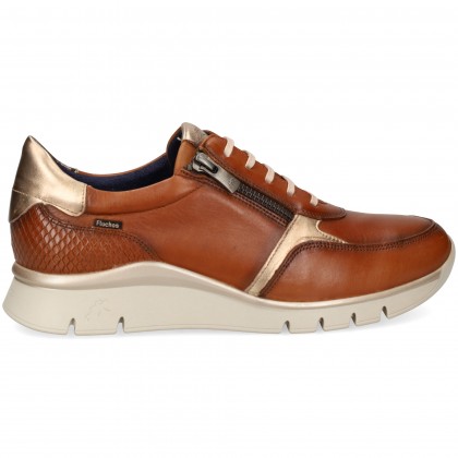 TALON REPTIL+ORO DEPORTIVO PIEL CUERO