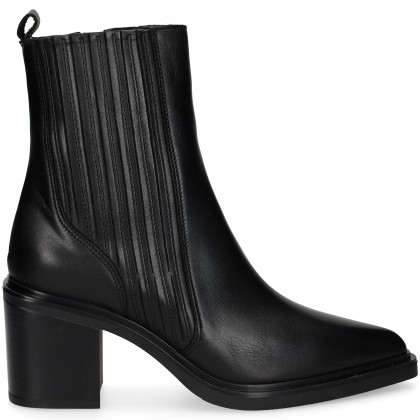 BOTIN ELASTICOS LADOS PIEL NEGRO 17-05 BEC-NEGRO