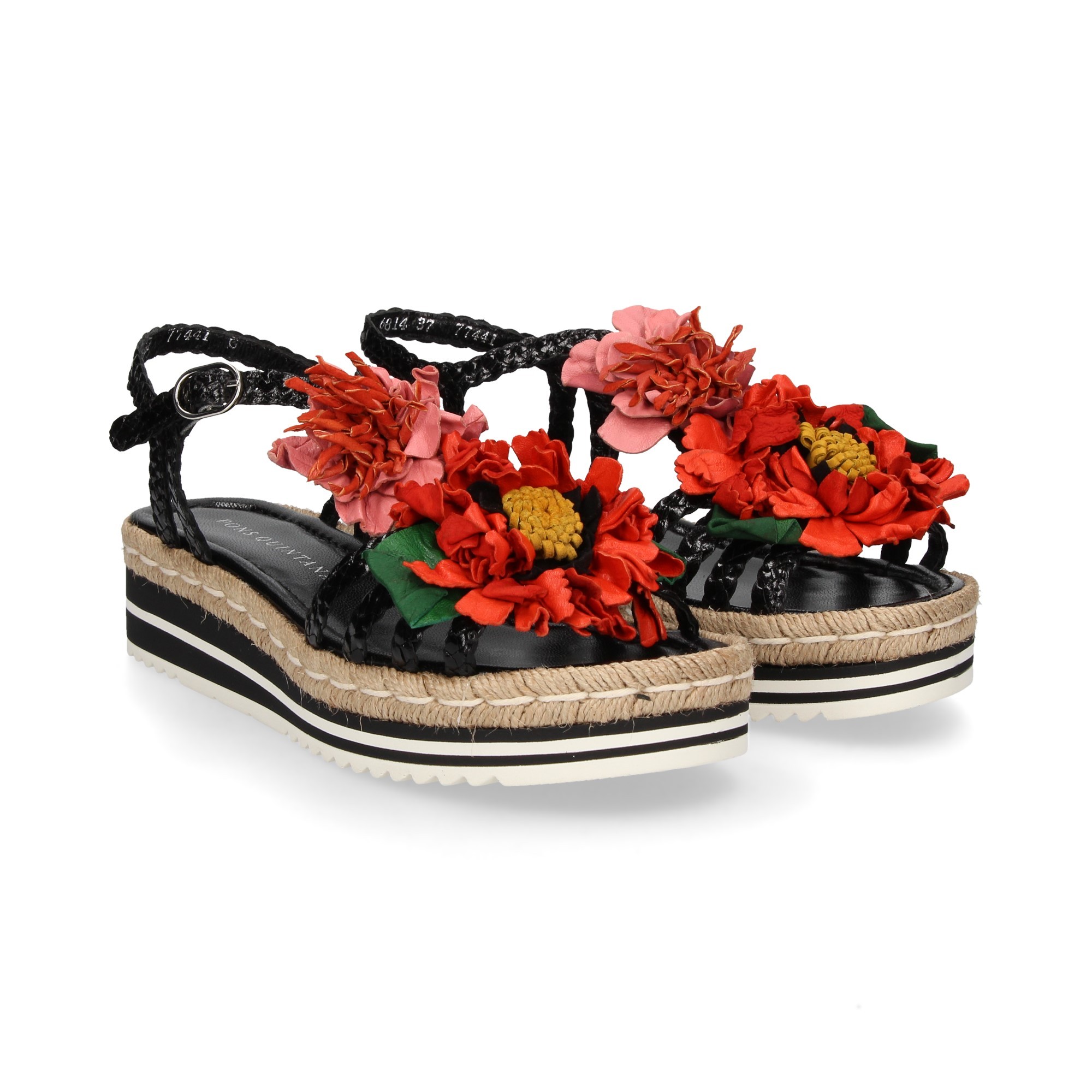 sandalia-cuna-flores-trenz-piel-negro