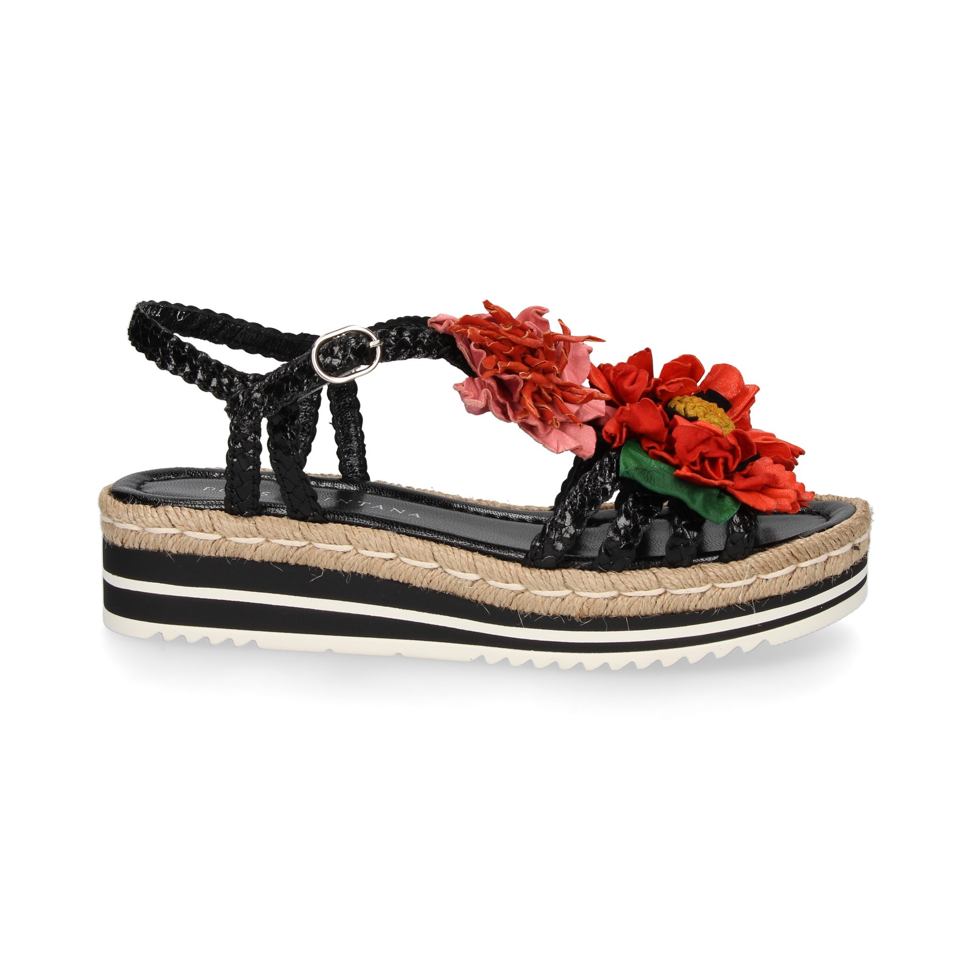 sandalia-cuna-flores-trenz-piel-negro