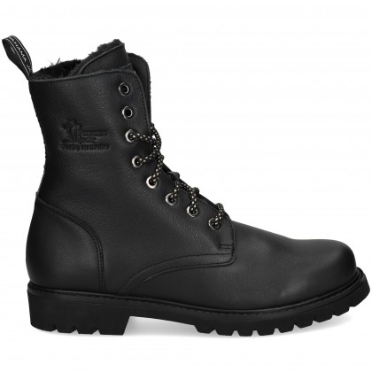 BOTIN CORDON PELO INTERIOR NAPA B1 NEGRO