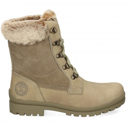 BOTIN REFUERZO PELO NOBUCK KAKI B35 Kaki