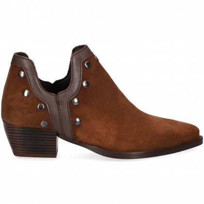 BOTIN COWBOY TACHAS ANTE MARRON DARK BROWN