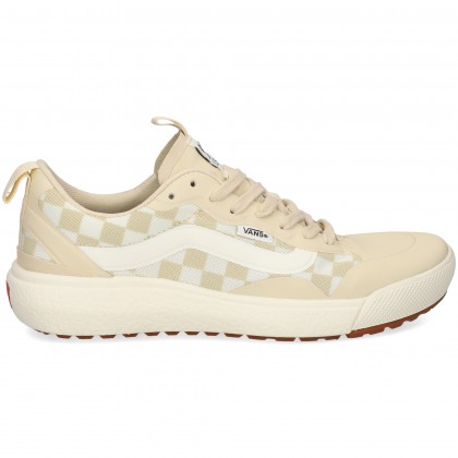 DEPORTIVO DAMERO BLANCO+BEIGE CRM1 Cream