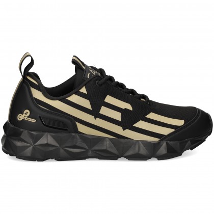 DEPORTIVO LOGO EA7 ORO+NEGRO R969