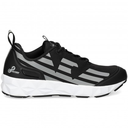 DEPORTIVO LOGO EA7 GRIS+NEGRO N763