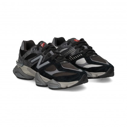 DEPORTIVO MALLA+ANTE GRIS+NEGRO NOIR NOIR