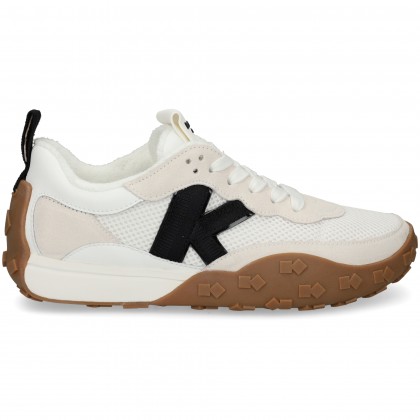DEPORTIVO ANTE+MALLA NEGRO+BLANCO true white