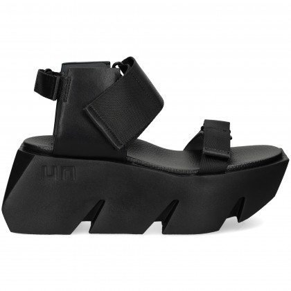 SANDALIA CINTAS VELCRO NEGRO NERO