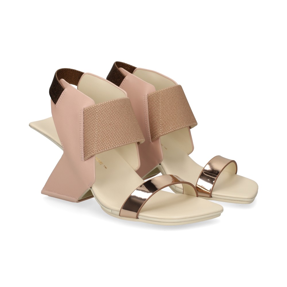 United Nude Sandalias Cuña Mujer - Rosa Talla 37