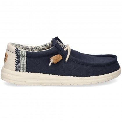 WALLABEE TEXTIL MARINO 410 NAVY