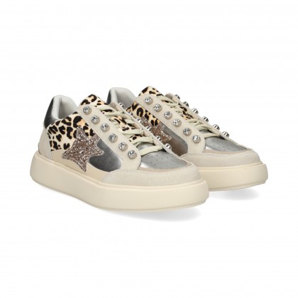 DEPORTIVO S/CORDON CRISTAL+LEOPARDO MULT