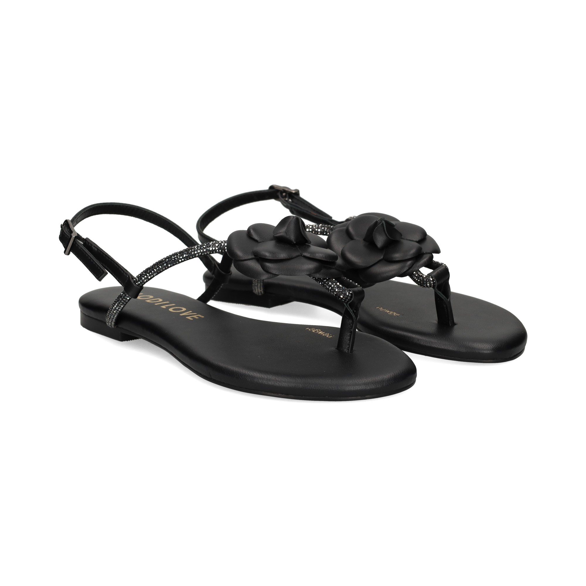 esclava-flor-piel-negro
