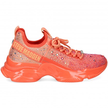DEPORTIVO MALLA+CRISTAL NARANJA CORAL