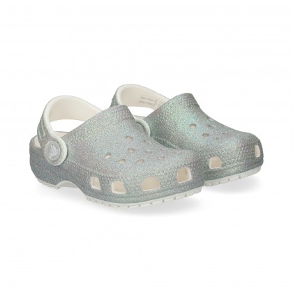 ZUECO GLITTER BLANCO