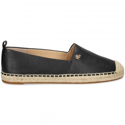ALPARGATA PIEL NEGRO 001 PRETO