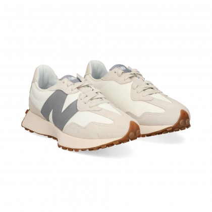 DEPORTIVO ANTE+PIEL GIS+BLANCO