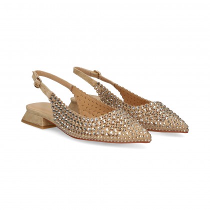 SIN TALON STRASS ANTE BEIGE
