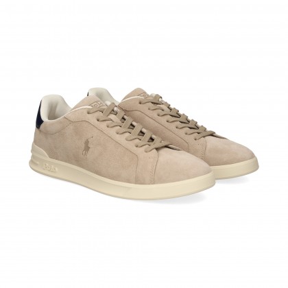 TALON AZUL DEPORTIVO ANTE BEIGE