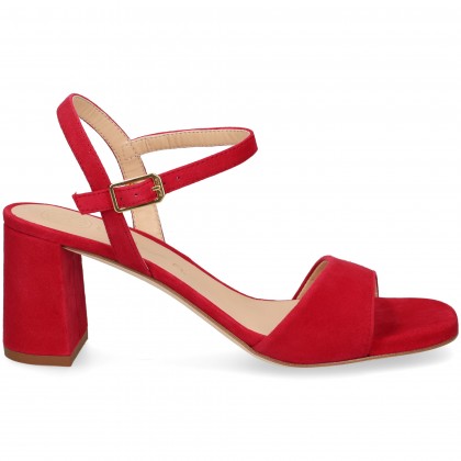 SANDALIA ANTE BURDEOS CRANBERRY