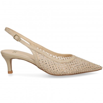 SIN TALON MALLA+STRASS ORO Gold