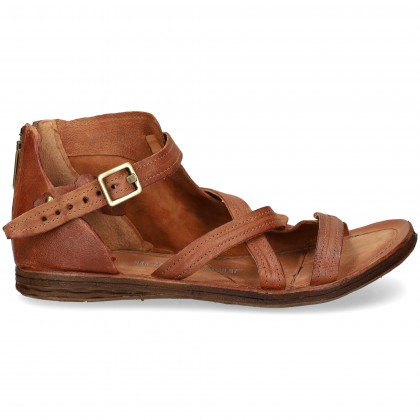 SANDALIA ABOTINADA CUERO 6871 CALVADOS