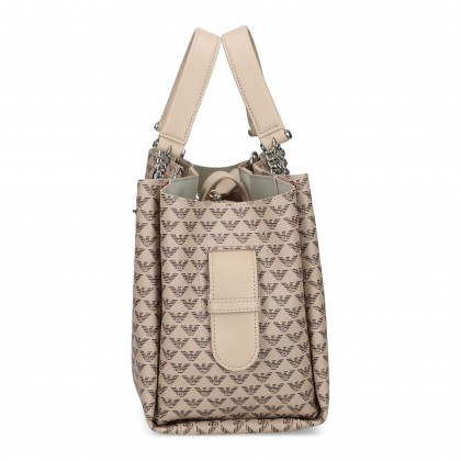 BOLSO F1075 ECRU/T.MO