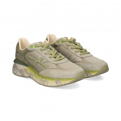 DEPORTIVO ANTE+MALLA MULTI KAKI