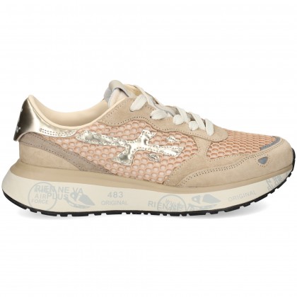 DEP.APLIQUES ORO MALLA GRANDE BEIGE 7486