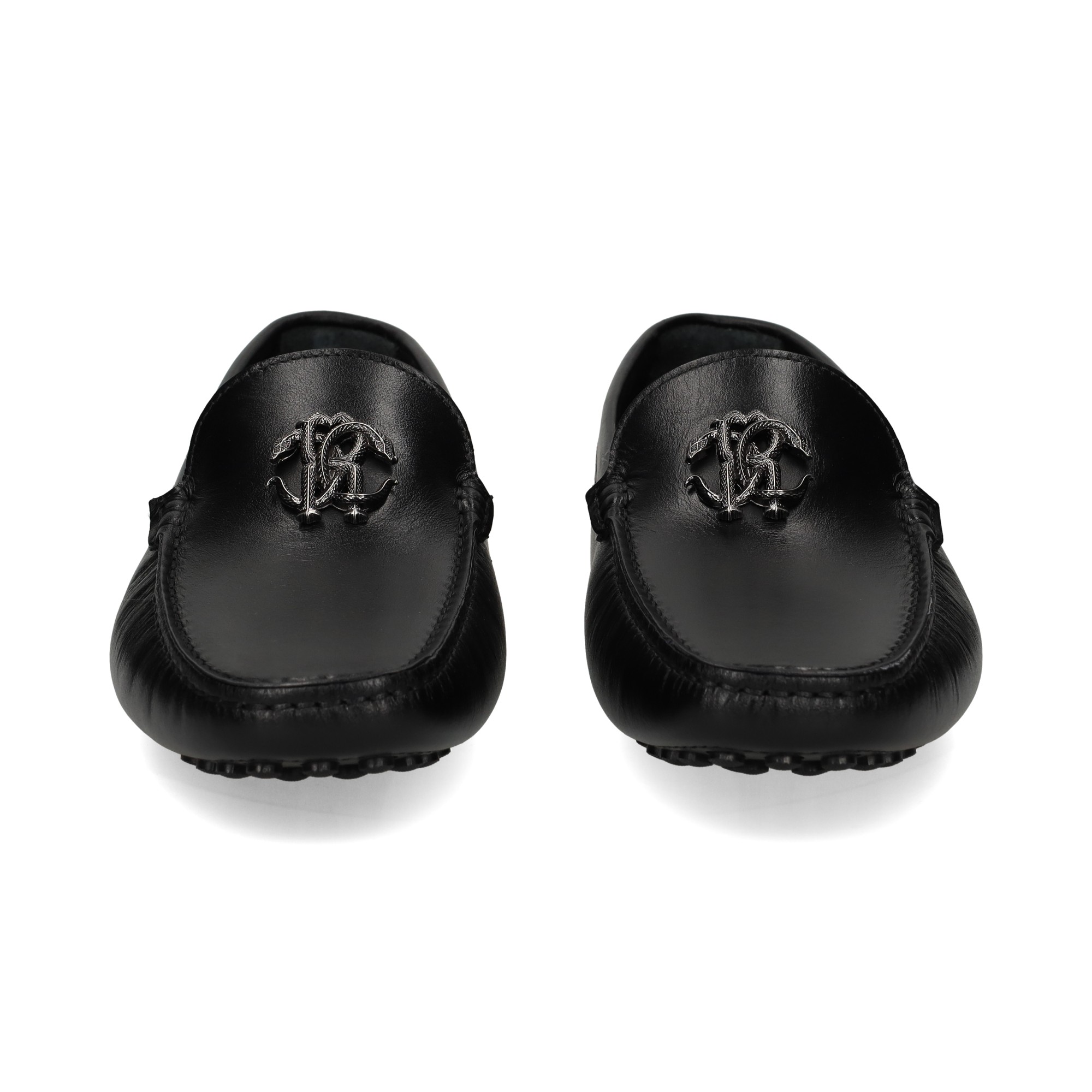 mocasin-logo-empeine-piel-negro
