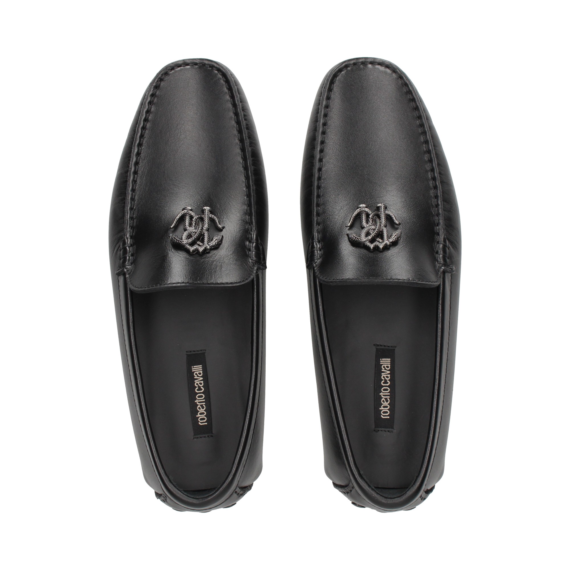 mocasin-logo-empeine-piel-negro