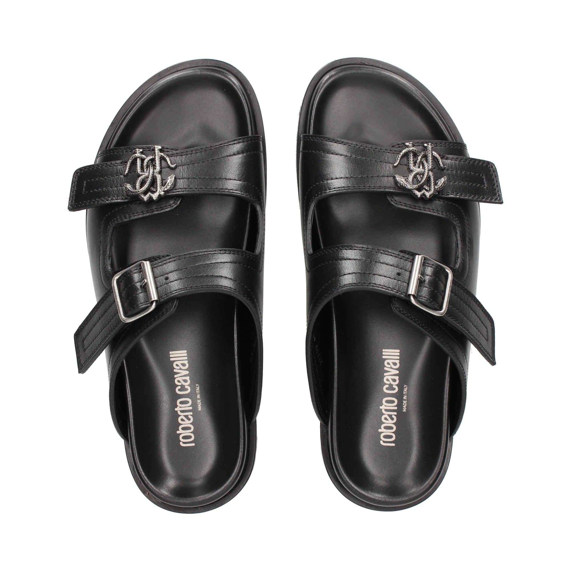sandalia-2-tiras-logo-hebilla-negro