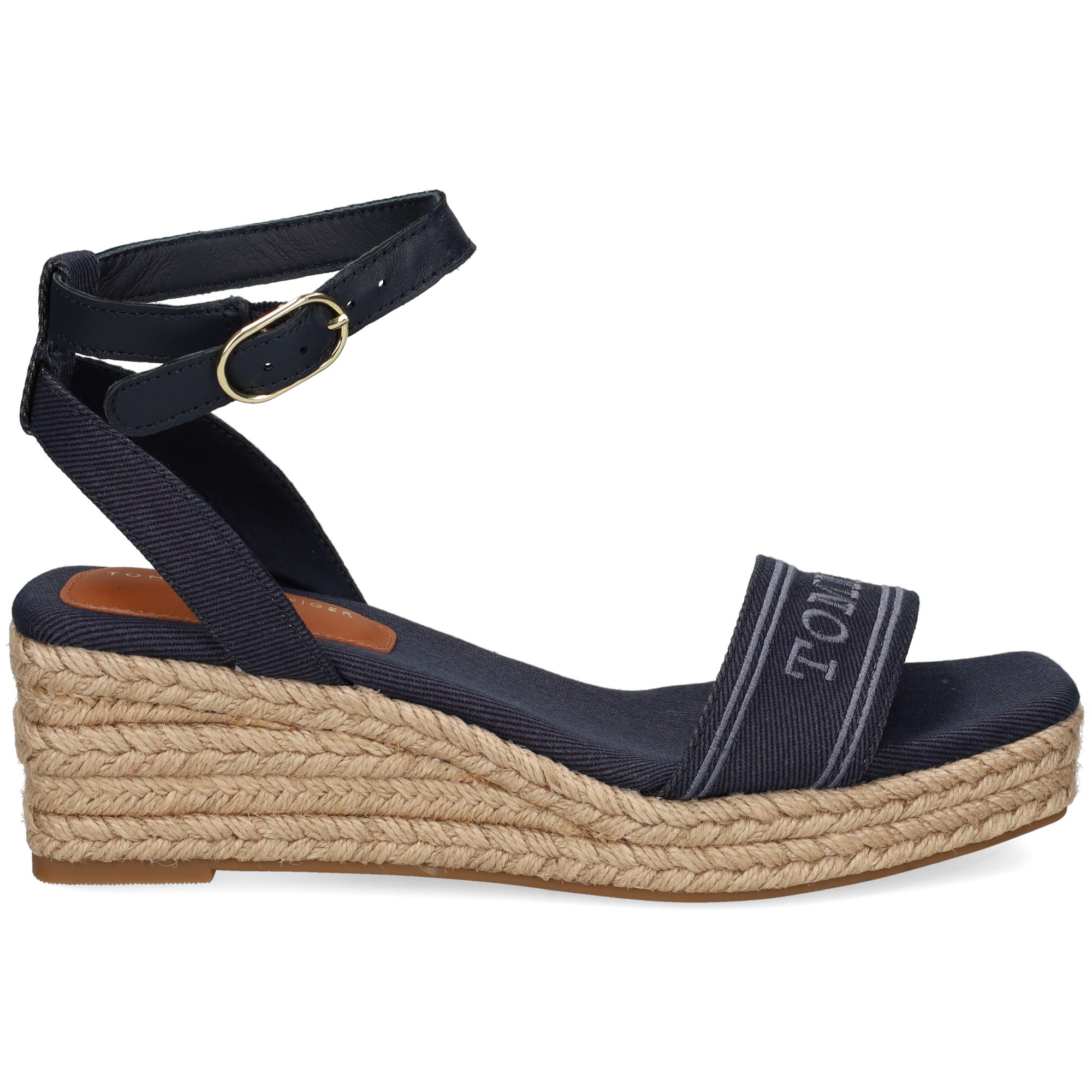 sandalia-gilda-con-logo-lona-azul