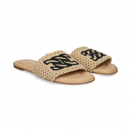 PALA LOGO GANCHILLO BEIGE