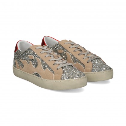 talon-rojo-llama-beige-glitter-plata
