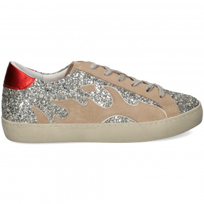 talon-rojo-llama-beige-glitter-plata