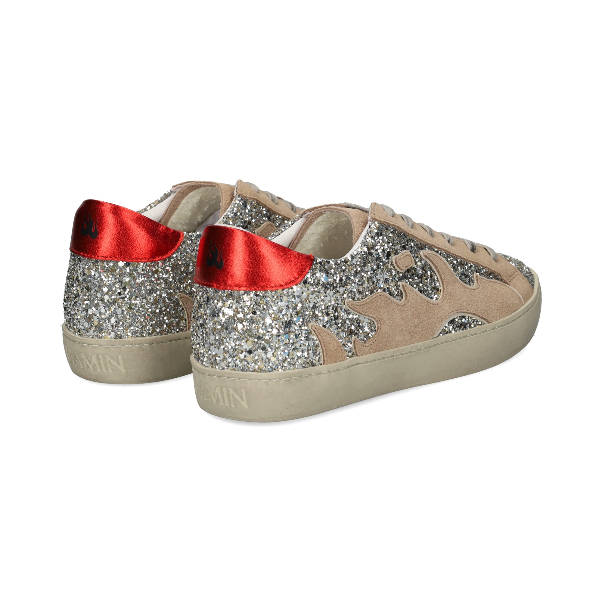 talon-rojo-llama-beige-glitter-plata